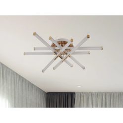   LED design mennyezeti lámpa 90W 6700lm 3000K–6500K IP20 - J7312/W