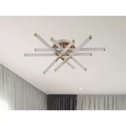   LED design mennyezeti lámpa 90W 6700lm 3000K–6500K IP20 - J7312/W