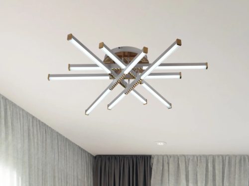 LED design mennyezeti lámpa 90W 6700lm 3000K–6500K IP20 - J7312/W