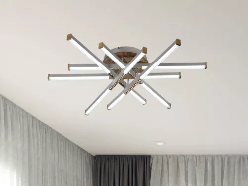 LED design mennyezeti lámpa 90W 6700lm 3000K–6500K IP20 - J7312/W