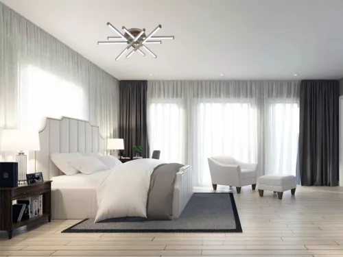 LED design mennyezeti lámpa 90W 6700lm 3000K–6500K IP20 - J7312/W