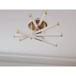   LED design mennyezeti lámpa 75W 4600lm 3000K–6500K IP20 - J7313/W