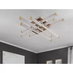   LED design mennyezeti lámpa 90W 6700lm 3000K–6500K IP20 - J7314/W