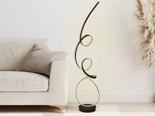 LED állólámpa 80W, 1450x320 mm, 3000K–6500K, dimmelhető, IP20 - JF2301/BR