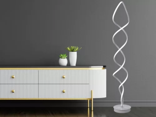 LED állólámpa 90W, 1450x250 mm, 3000K–6500K, dimmelhető, IP20 - JF2303/W