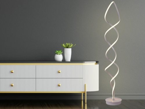 LED állólámpa 90W, 1450x250 mm, 3000K–6500K, dimmelhető, IP20 - JF2303/W