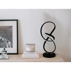   LED asztali lámpa 28W, 1700 lm, 3000K-6500K fényszínváltós, dimmelhető, IP20 - JT1302/B