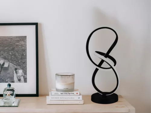 LED asztali lámpa 28W, 1700 lm, 3000K-6500K fényszínváltós, dimmelhető, IP20 - JT1302/B