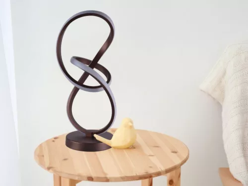 LED asztali lámpa 28W, 1700 lm, 3000K-6500K fényszínváltós, dimmelhető, IP20 - JT1302/BR