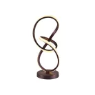 LED asztali lámpa 28W, 1700 lm, 3000K-6500K fényszínváltós, dimmelhető, IP20 - JT1302/BR