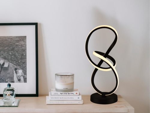 LED asztali lámpa 28W, 1700 lm, 3000K-6500K fényszínváltós, dimmelhető, IP20 - JT1302/B
