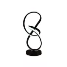 LED asztali lámpa 28W, 1700 lm, 3000K-6500K fényszínváltós, dimmelhető, IP20 - JT1302/B