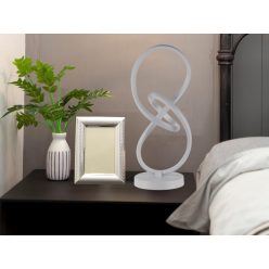   LED asztali lámpa 28W, 1700 lm, 3000K-6500K fényszínváltós, dimmelhető, IP20 - JT1302/W