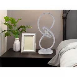   LED asztali lámpa 28W, 1700 lm, 3000K-6500K fényszínváltós, dimmelhető, IP20 - JT1302/W