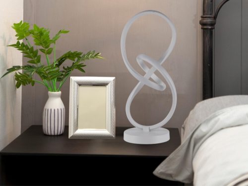 LED asztali lámpa 28W, 1700 lm, 3000K-6500K fényszínváltós, dimmelhető, IP20 - JT1302/W