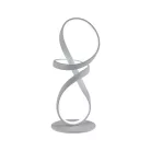 LED asztali lámpa 26W, 1500 lm, 3000K-6500K fényszínváltós, dimmelhető, IP20 - JT1303/W