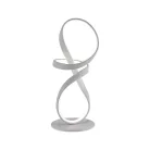 LED asztali lámpa 26W, 1500 lm, 3000K-6500K fényszínváltós, dimmelhető, IP20 - JT1303/W