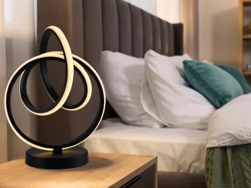 LED asztali lámpa 32W, 1900 lm, 3000K-6500K fényszínváltós, dimmelhető, IP20 - JT1304/B