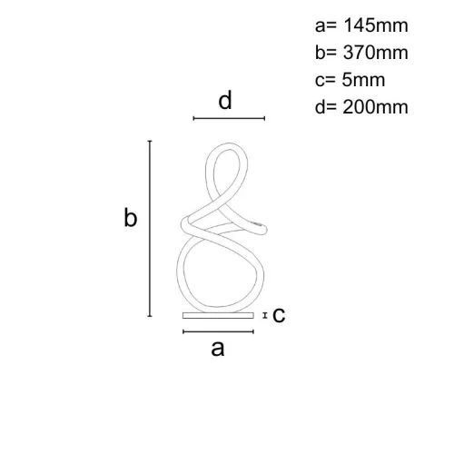 LED asztali lámpa 28W, 1700 lm, 3000K-6500K fényszínváltós, dimmelhető, IP20 - JT1305/CH