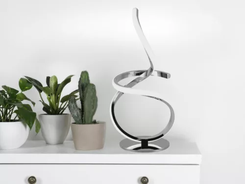 LED asztali lámpa 24W, 1400 lm, 3000K-6500K fényszínváltós, dimmelhető, IP20 - JT1307/CH