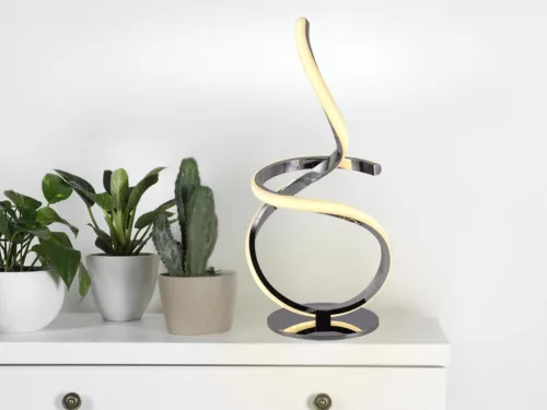 LED asztali lámpa 24W, 1400 lm, 3000K-6500K fényszínváltós, dimmelhető, IP20 - JT1307/CH