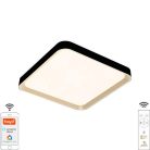 LED mennyezeti lámpa OPÁL fekete/aranysárga távvezérlővel, 48W, 5600 lm, 2700-6500K, IP20 - LC902MB/