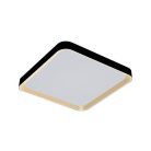 LED mennyezeti lámpa OPÁL fekete/aranysárga távvezérlővel, 48W, 5600 lm, 2700-6500K, IP20 - LC902MB/