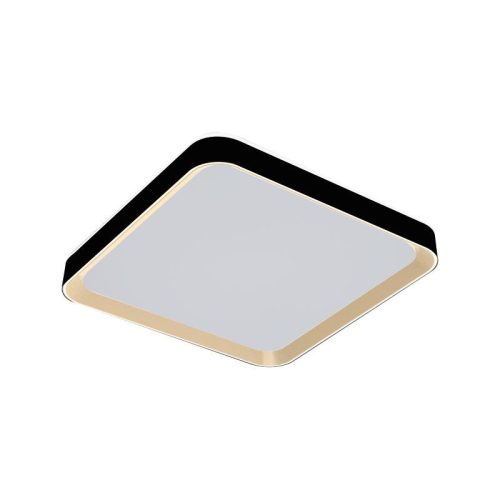 LED mennyezeti lámpa OPÁL fekete/aranysárga távvezérlővel, 48W, 5600 lm, 2700-6500K, IP20 - LC902MB/