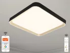 LED mennyezeti lámpa OPÁL fekete/aranysárga távvezérlővel, 48W, 5600 lm, 2700-6500K, IP20 - LC902MB/