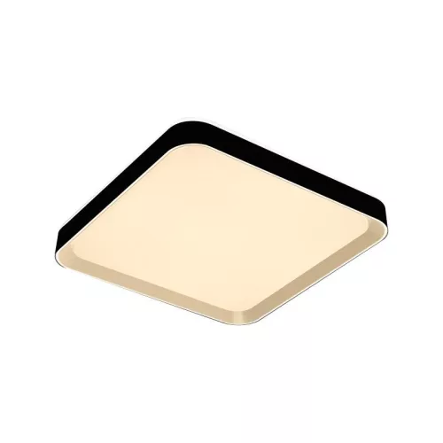 LED mennyezeti lámpa OPÁL fekete/aranysárga távvezérlővel, 48W, 5600 lm, 2700-6500K, IP20 - LC902MB/