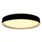 LED mennyezeti lámpa OPÁL fekete/aranysárga távvezérlővel, 48W, 5600 lm, 2700-6500K, IP20 - LC902MB