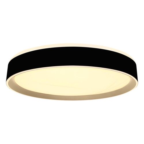 LED mennyezeti lámpa OPÁL fekete/aranysárga távvezérlővel, 48W, 5600 lm, 2700-6500K, IP20 - LC902MB