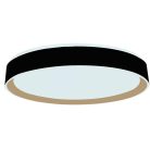 LED mennyezeti lámpa OPÁL fekete/aranysárga távvezérlővel, 48W, 5600 lm, 2700-6500K, IP20 - LC902MB