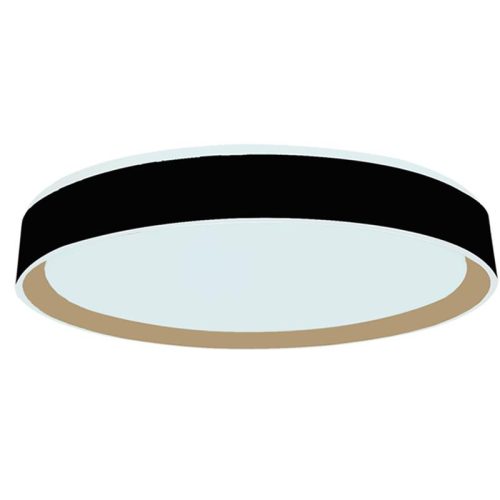 LED mennyezeti lámpa OPÁL fekete/aranysárga távvezérlővel, 48W, 5600 lm, 2700-6500K, IP20 - LC902MB