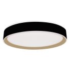 LED mennyezeti lámpa OPÁL fekete/aranysárga távvezérlővel, 48W, 5600 lm, 2700-6500K, IP20 - LC902MB