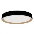 LED mennyezeti lámpa OPÁL fekete/aranysárga távvezérlővel, 48W, 5600 lm, 2700-6500K, IP20 - LC902MB