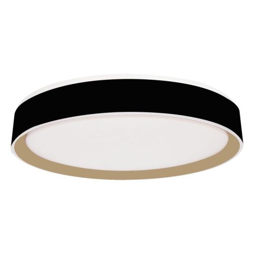LED mennyezeti lámpa OPÁL fekete/aranysárga távvezérlővel, 48W, 5600 lm, 2700-6500K, IP20 - LC902MB