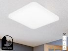 Intelligens dimmelhető kör alakú mennyezeti LED lámpa 48W, 425x425x82 mm, 2700K–6500K, IP20 - LC902S