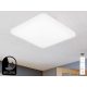 Intelligens dimmelhető kör alakú mennyezeti LED lámpa 48W, 425x425x82 mm, 2700K–6500K, IP20 - LC902S