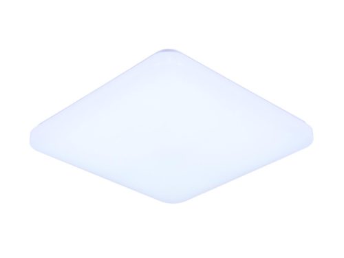 Intelligens dimmelhető kör alakú mennyezeti LED lámpa 48W, 425x425x82 mm, 2700K–6500K, IP20 - LC902S