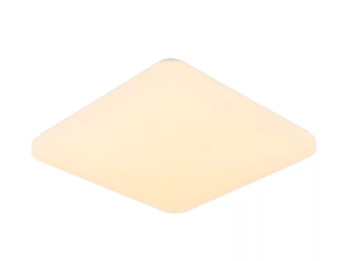 Intelligens dimmelhető négyzet mennyezeti LED lámpa 48W, 425x425x82 mm, 2700K–6500K, Wi-Fi, IP20 - L