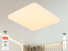 Intelligens dimmelhető négyzet mennyezeti LED lámpa 48W, 425x425x82 mm, 2700K–6500K, Wi-Fi, IP20 - L