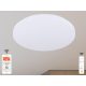 Intelligens dimmelhető kör alakú mennyezeti LED lámpa 48W, 499x80 mm, 2700K–6500K, Wi-Fi, IP20 - LC9