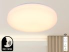 Intelligens dimmelhető kör alakú mennyezeti LED lámpa 48W, 499x80 mm, 2700K–6500K, IP20 - LC902SV