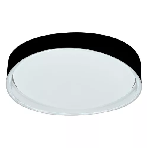 LED mennyezeti lámpa OPÁL fekete távvezérlővel, 48W, 5600 lm, 2700-6500K, IP20 - LC902YB