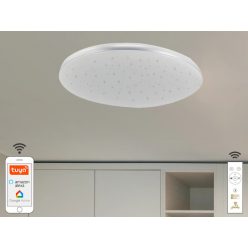   LED mennyezeti lámpa SMART 48W dimmelhető Wifi távirányítóval IP20 fehér - LC912T