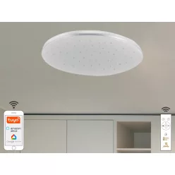   LED mennyezeti lámpa SMART 48W dimmelhető Wifi távirányítóval IP20 fehér - LC912T