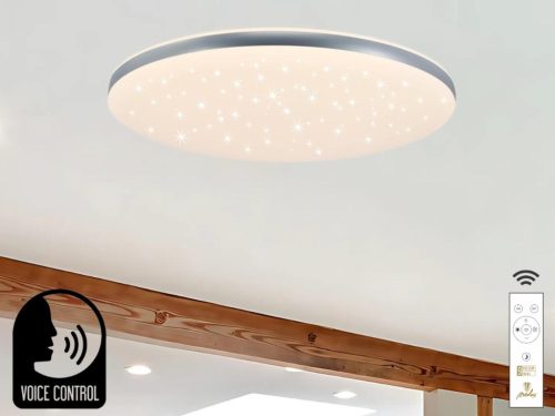 LED mennyezeti lámpa szabályozható 48W 2700K-6500K dimmelhető IP20 távirányítóval - LC912TV