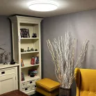 LED mennyezeti lámpa SMART 48W dimmelhető Wifi távirányítóval IP20 fehér - LC912T