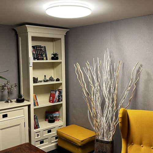 LED mennyezeti lámpa SMART 48W dimmelhető Wifi távirányítóval IP20 fehér - LC912T